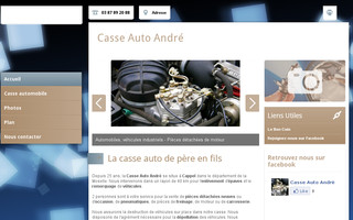 casse-auto-andre.fr website preview