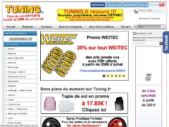 tuning.fr website preview