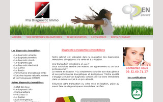 pro-diagnostics-immobiliers.fr website preview