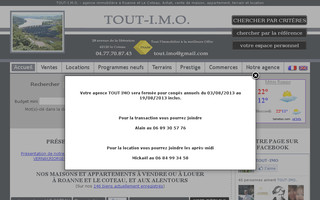 tout-imo.com website preview