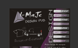 designpublicite.fr website preview