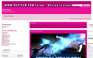 daa-team.forumactif.com website preview