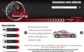 autocollant-tuning.com website preview
