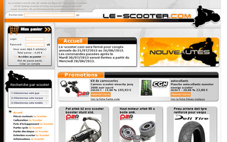 le-scooter.com website preview