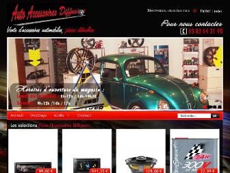 autoaccessoiresdiffusion.fr website preview