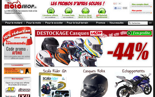 motoshop.fr website preview