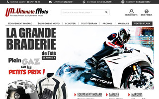 ultimate-moto.com website preview