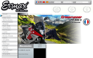 ermax.fr website preview
