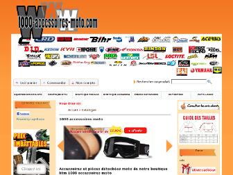 1000-accessoires-moto.com website preview