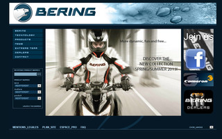 bering.fr website preview