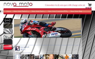 nova-moto.fr website preview