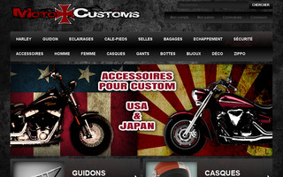 moto-customs.com website preview