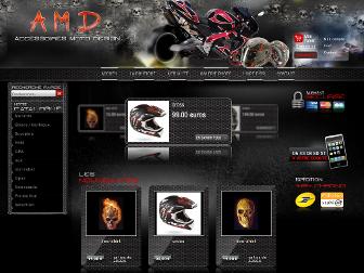 amd-accessoires-moto-design.com website preview