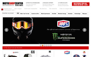 motoshopcenter.com website preview