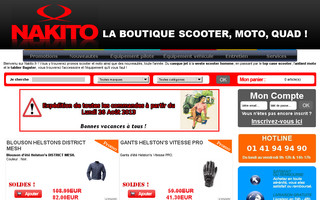nakito.fr website preview