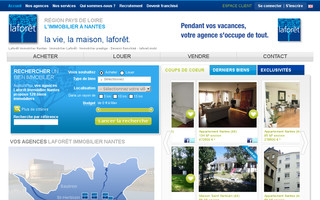 laforet-nantes.fr website preview