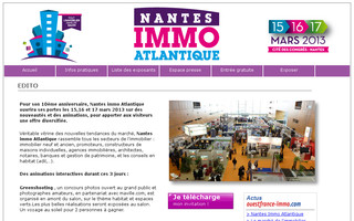 nantesimmoatlantique.com website preview