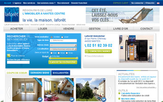 laforet-nantescentre.com website preview