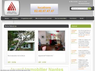 jouzel-immobilier.com website preview