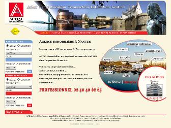 actial-immobilier.fr website preview