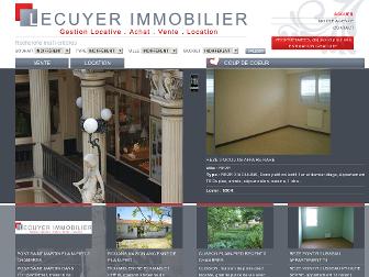 lecuyer-immobilier.com website preview