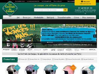 centrale-du-casque.com website preview