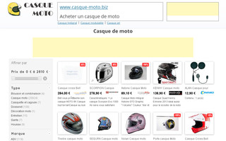 casque-moto.biz website preview