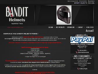 scs-bandit-helmets.com website preview