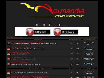 normandiemototeam.com website preview