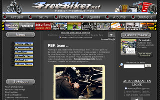 freebiker.net website preview
