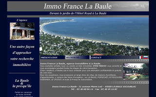 immobilier-labaule.com website preview