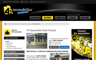 saintnazaire.4immobilier.tm.fr website preview