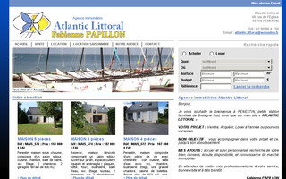 atlantic-littoral.com website preview