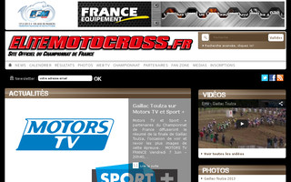 elite-motocross.fr website preview