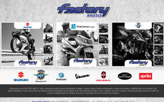 factorymoto.fr website preview