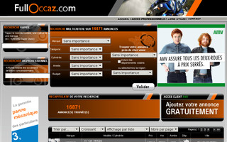 fulloccaz.com website preview