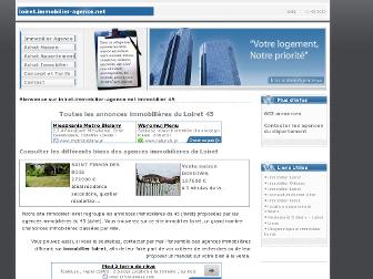 loiret.immobilier-agence.net website preview