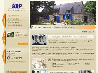 adp-transactions-immobilier.com website preview