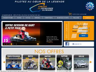 lemansdriver.fr website preview