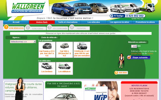 wallgreen.com website preview