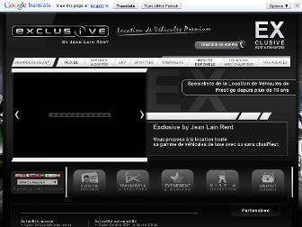 exclusiverent.fr website preview