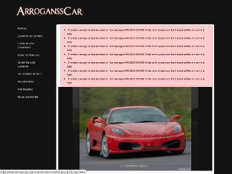 arroganss-car.com website preview