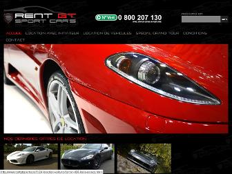 rentgtsportcars.fr website preview
