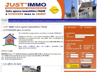 justimmo.fr website preview