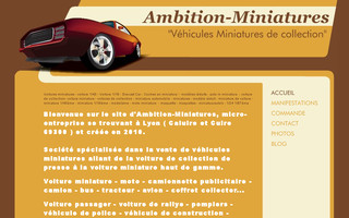 ambition-miniatures.com website preview