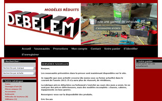 debelem-modeles-reduits.com website preview