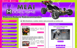 meai-modelisme.com website preview