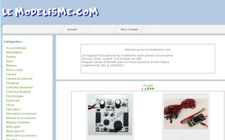 le-modelisme.com website preview
