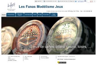 lesfanas-modelisme-jeux.com website preview