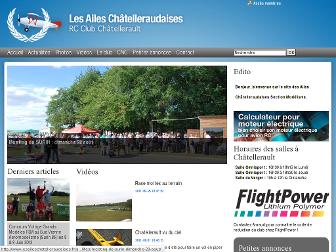 lesaileschatelleraudaises.fr website preview